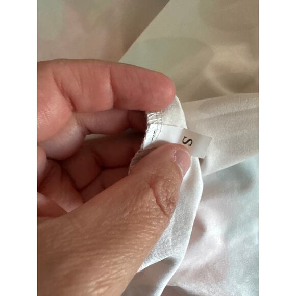 Long Sleeve Polka Dot Bodycon Midi Dress S - Picture 6 of 6